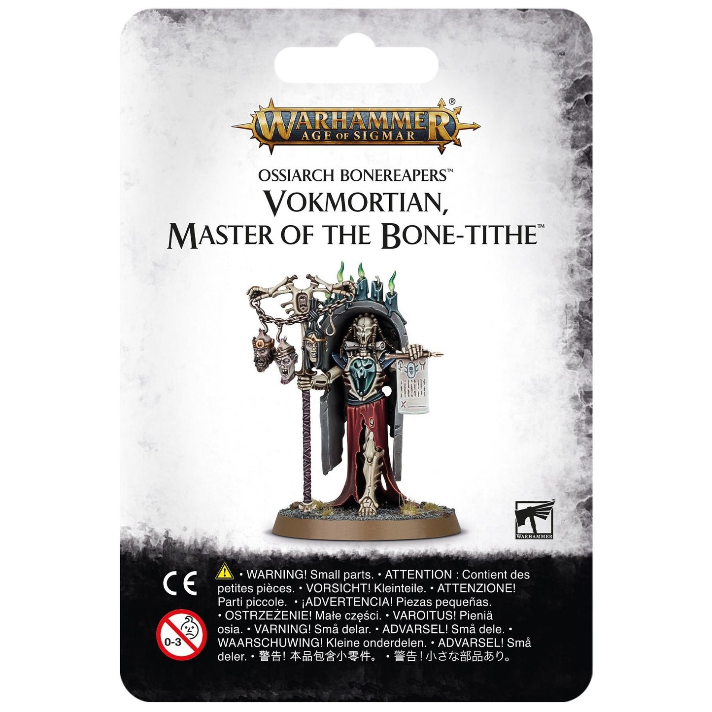 Image for Warhammer: Age of Sigmar - Ossiarch Bonereapers: Vokmortian, Master of the Bone-tithe - Warhammer Box Sets