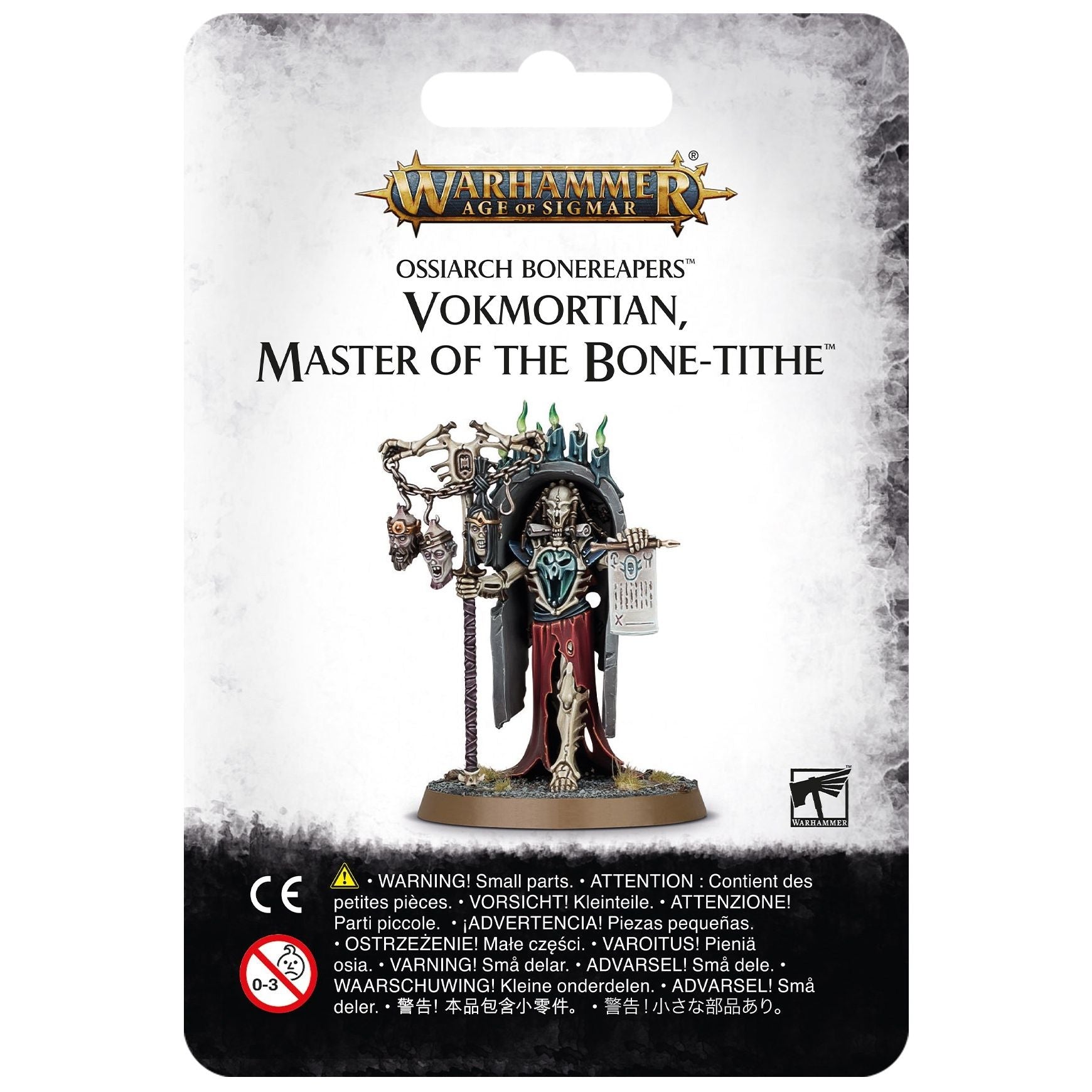 Image for Warhammer: Age of Sigmar - Ossiarch Bonereapers: Vokmortian, Master of the Bone-tithe - Warhammer Box Sets