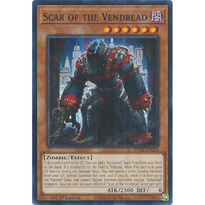 Image for Scar of the Vendread (POTE-EN024) (POTE) - YuGiOh