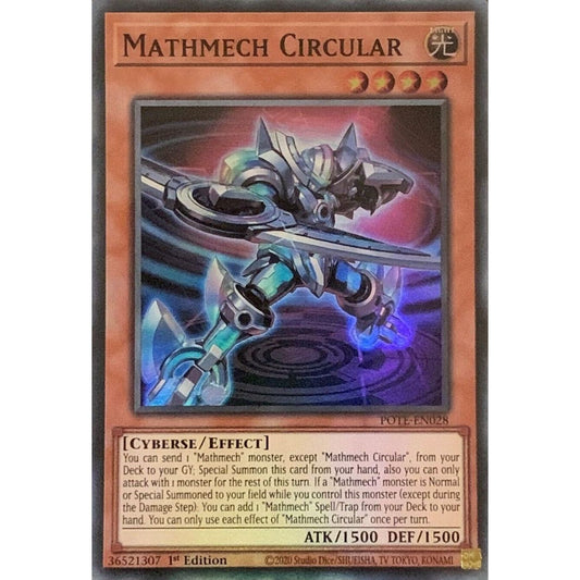 Image for Mathmech Circular (POTE-EN028) (POTE) - YuGiOh