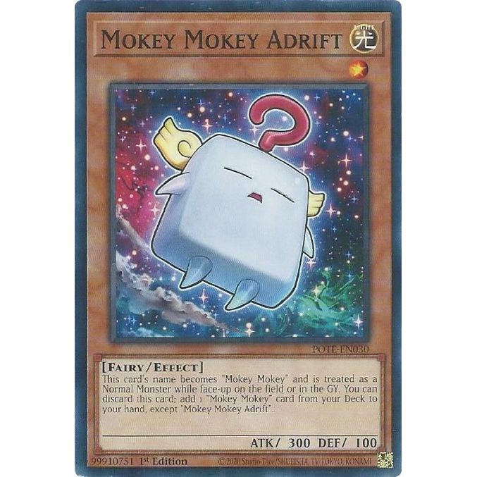 Image for Mokey Mokey Adrift (POTE-EN030) (POTE) - YuGiOh