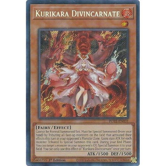 Image for Kurikara Divincarnate (POTE-EN031) (POTE) - YuGiOh