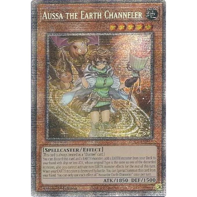 Image for Aussa the Earth Channeler (Starlight Rare) (POTE-EN032) (POTE) - YuGiOh