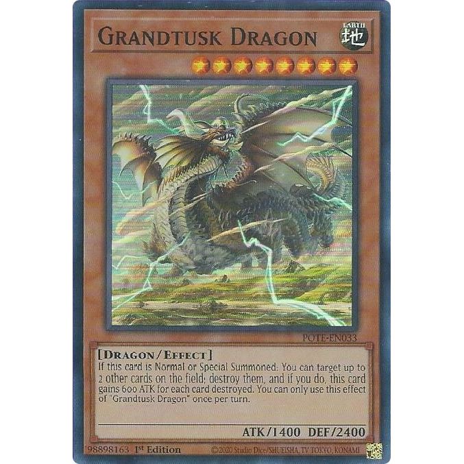 Image for Grandtusk Dragon (POTE-EN033) (POTE) - YuGiOh