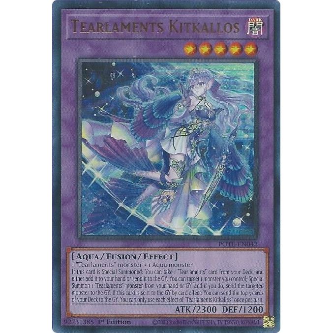 Image for Tearlaments Kitkallos (POTE-EN042) (POTE) - YuGiOh