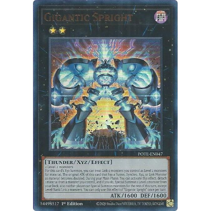 Image for Gigantic Spright (POTE-EN047) (POTE) - YuGiOh