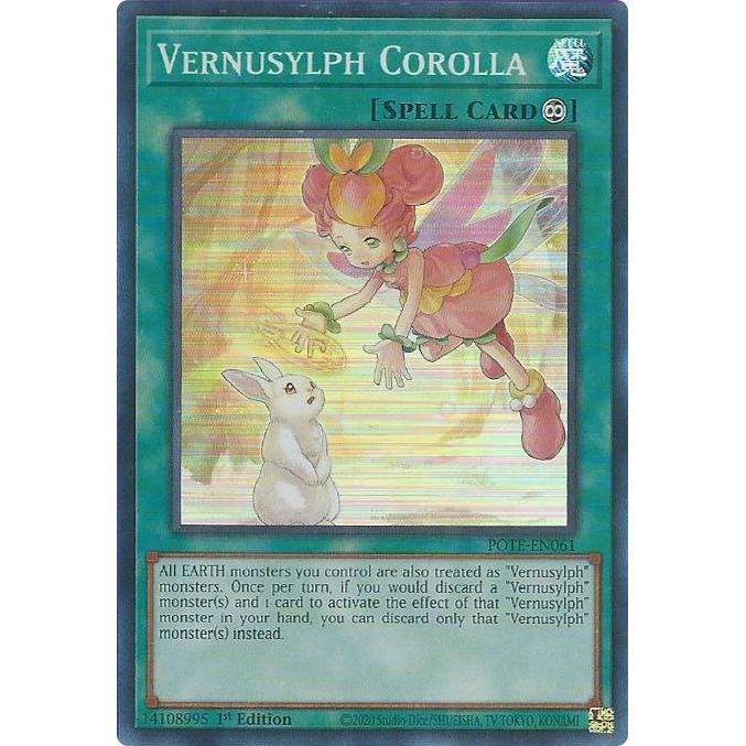 Image for Vernusylph Corolla (POTE-EN061) (POTE) - YuGiOh