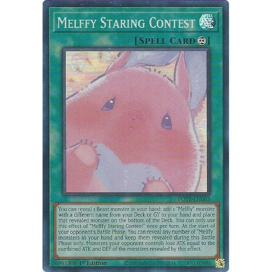Image for Melffy Staring Contest (POTE-EN063) (POTE) - YuGiOh