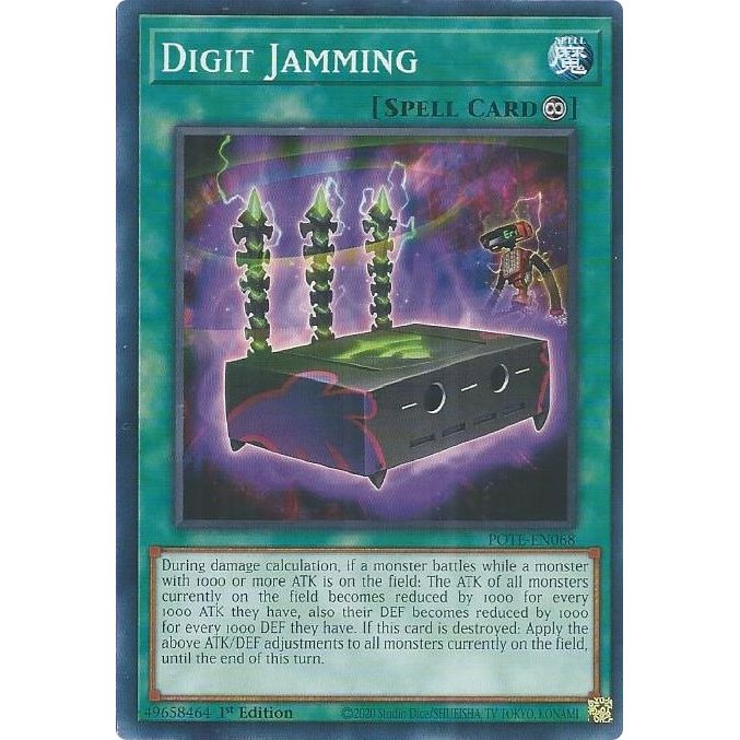 Image for Digit Jamming (POTE-EN068) (POTE) - YuGiOh