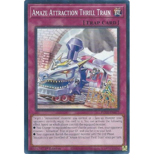 Image for Amaze Attraction Thrill Train (POTE-EN077) (POTE) - YuGiOh
