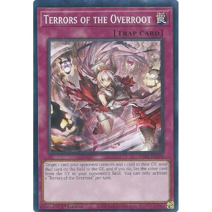 Image for Terrors of the Overroot (POTE-EN078) (POTE) - YuGiOh