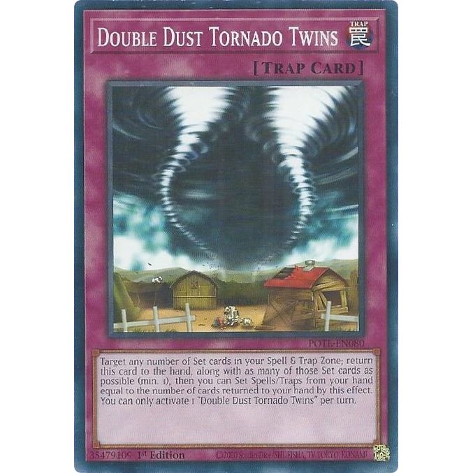 Image for Double Dust Tornado Twins (POTE-EN080) (POTE) - YuGiOh