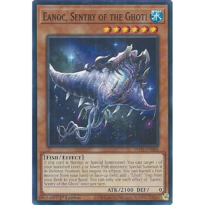 Image for Eanoc, Sentry of the Ghoti (POTE-EN088) (POTE) - YuGiOh