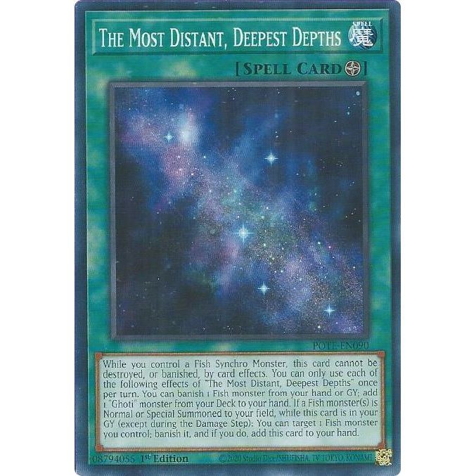 Image for The Most Distant, Deepest Depths (POTE-EN090) (POTE) - YuGiOh