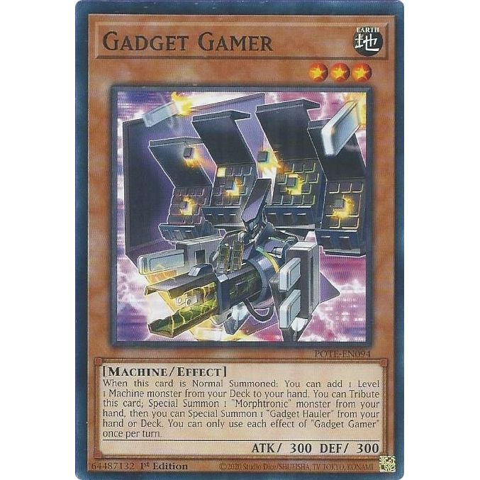 Image for Gadget Gamer (POTE-EN094) (POTE) - YuGiOh