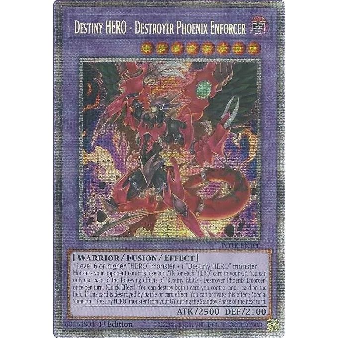 Image for Destiny HERO - Destroyer Phoenix Enforcer (Starlight Rare) (POTE-EN100) (POTE) - YuGiOh