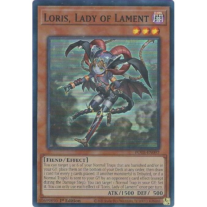 Image for Loris, Lady of Lament (POTE-EN092) (POTE) - YuGiOh