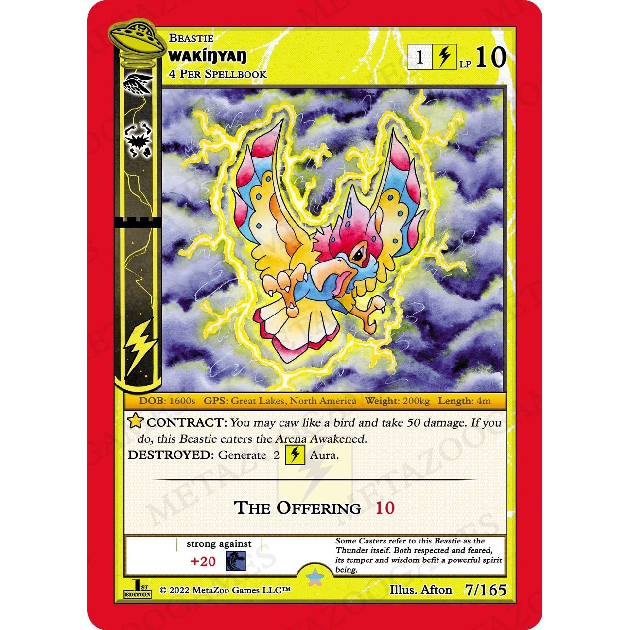Image for Wakinyan (007/165) (UFOFE) - MetaZoo