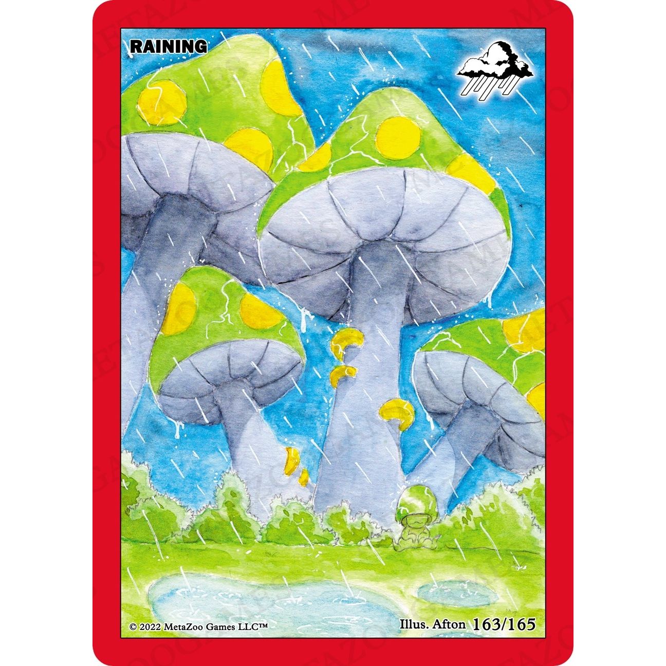 Image for Raining (163/165) (UFOFE) - MetaZoo