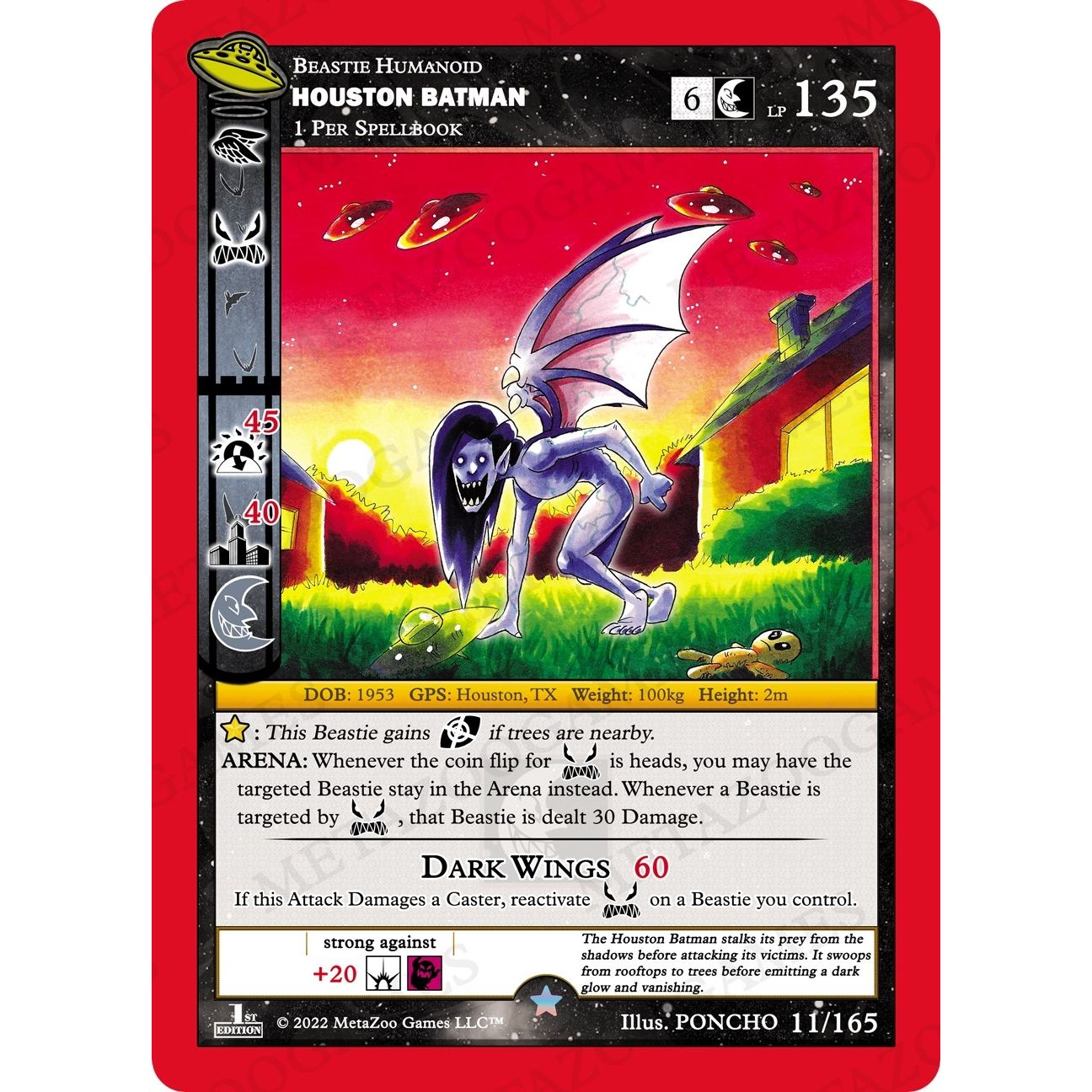 Image for Houston Batman (011/165) (UFOFE) - MetaZoo