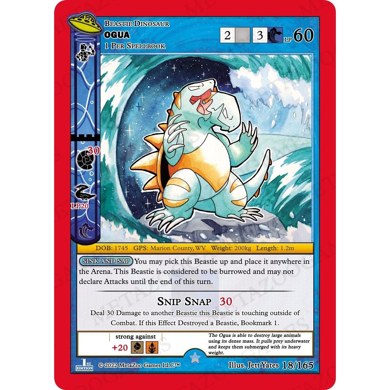 Image for Ogua (018/165) (UFOFE) - MetaZoo