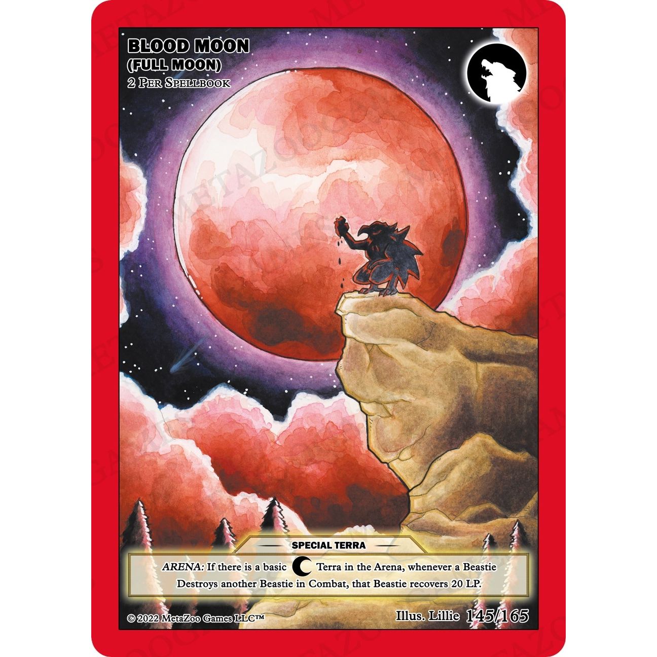 Image for Blood Moon (Full Moon) (145/165) (UFOFE) - MetaZoo