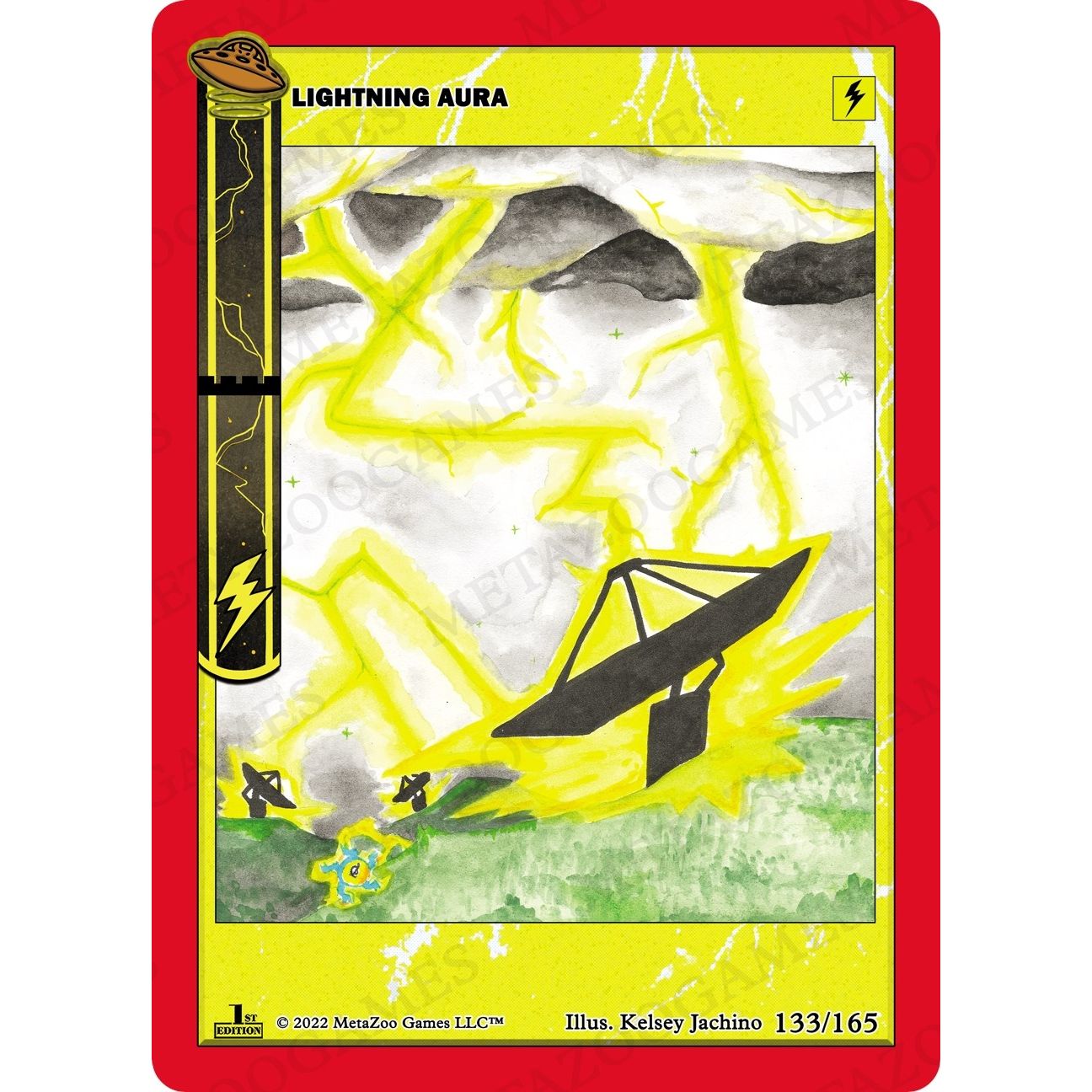 Image for Lightning Aura (133/165) (UFOFE) - MetaZoo