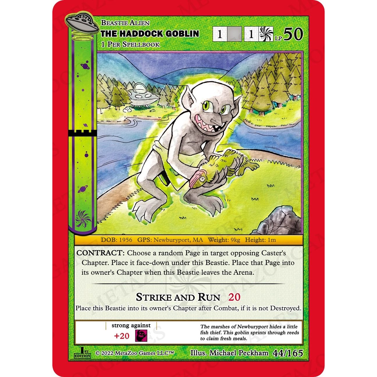 Image for The Haddock Goblin (044/165) (UFOFE) - MetaZoo