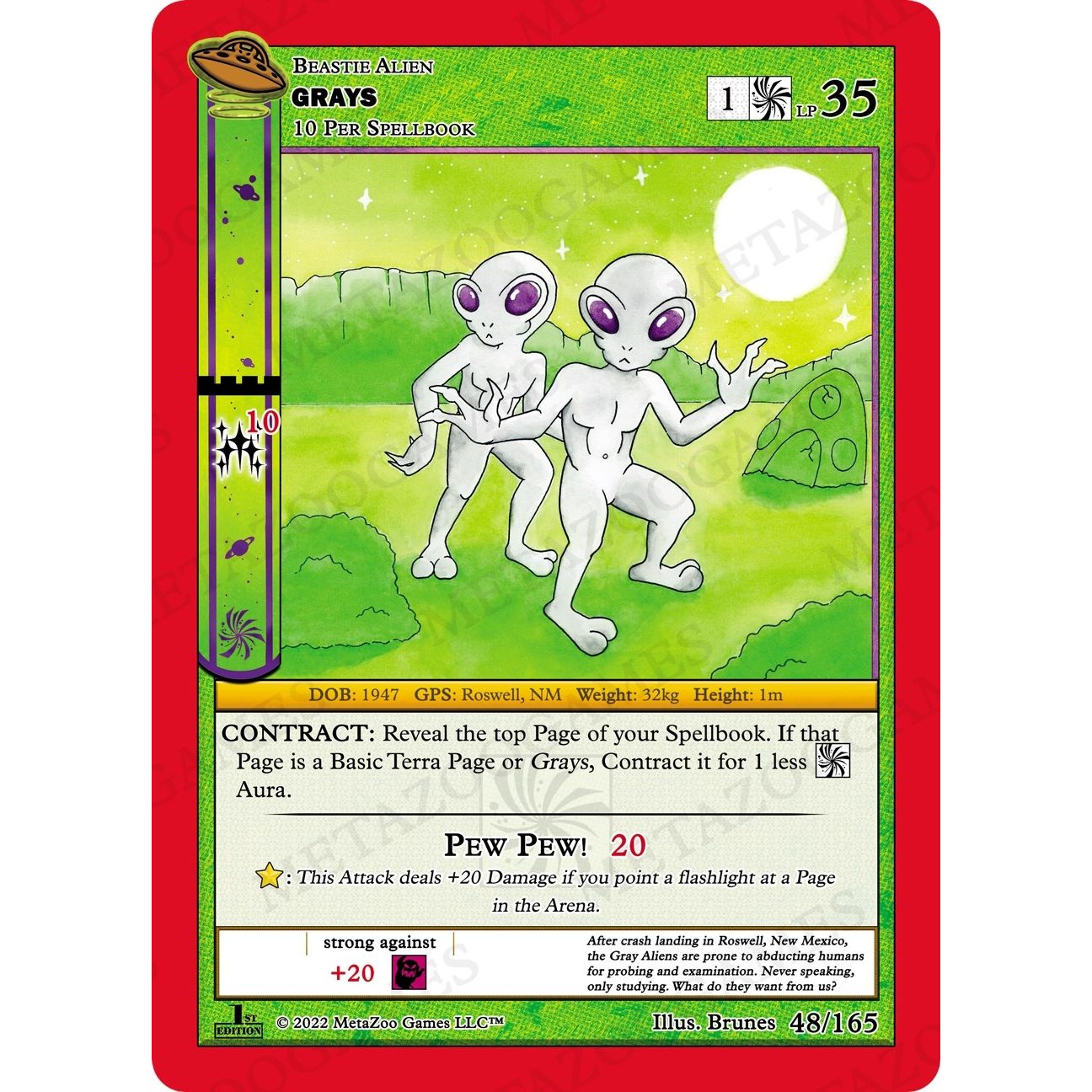 Image for Grays (048/165) (UFOFE) - MetaZoo