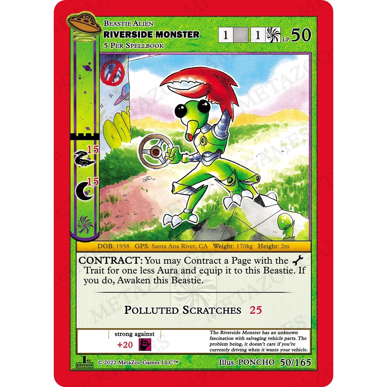 Image for Riverside Monster (050/165) (UFOFE) - MetaZoo