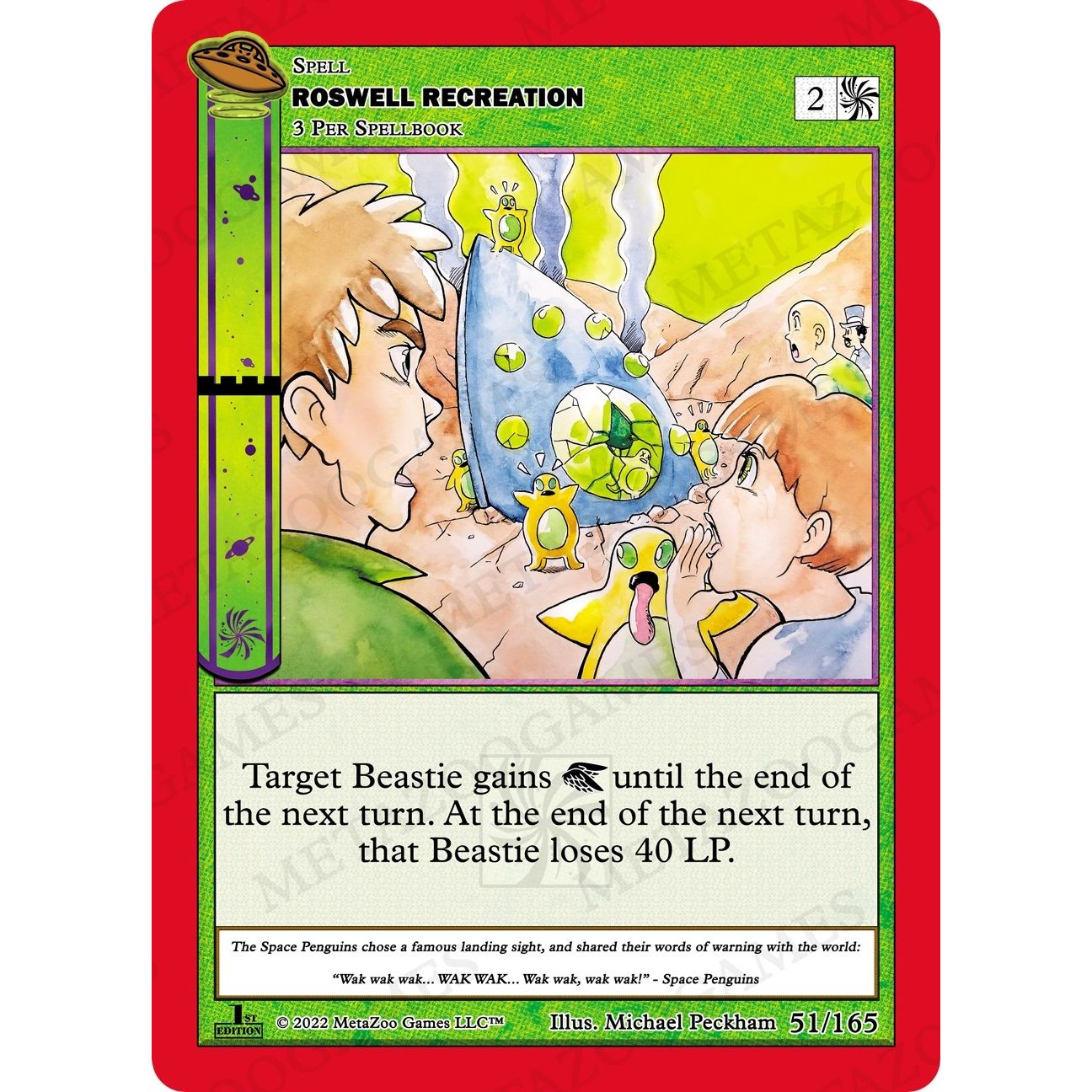 Image for Roswell Recreation (051/165) (UFOFE) - MetaZoo