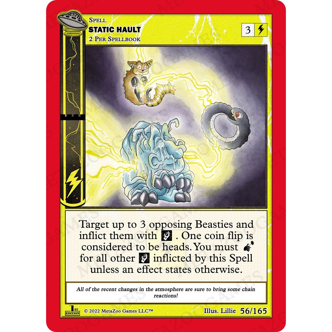 Image for Static Hault (056/165) (UFOFE) - MetaZoo