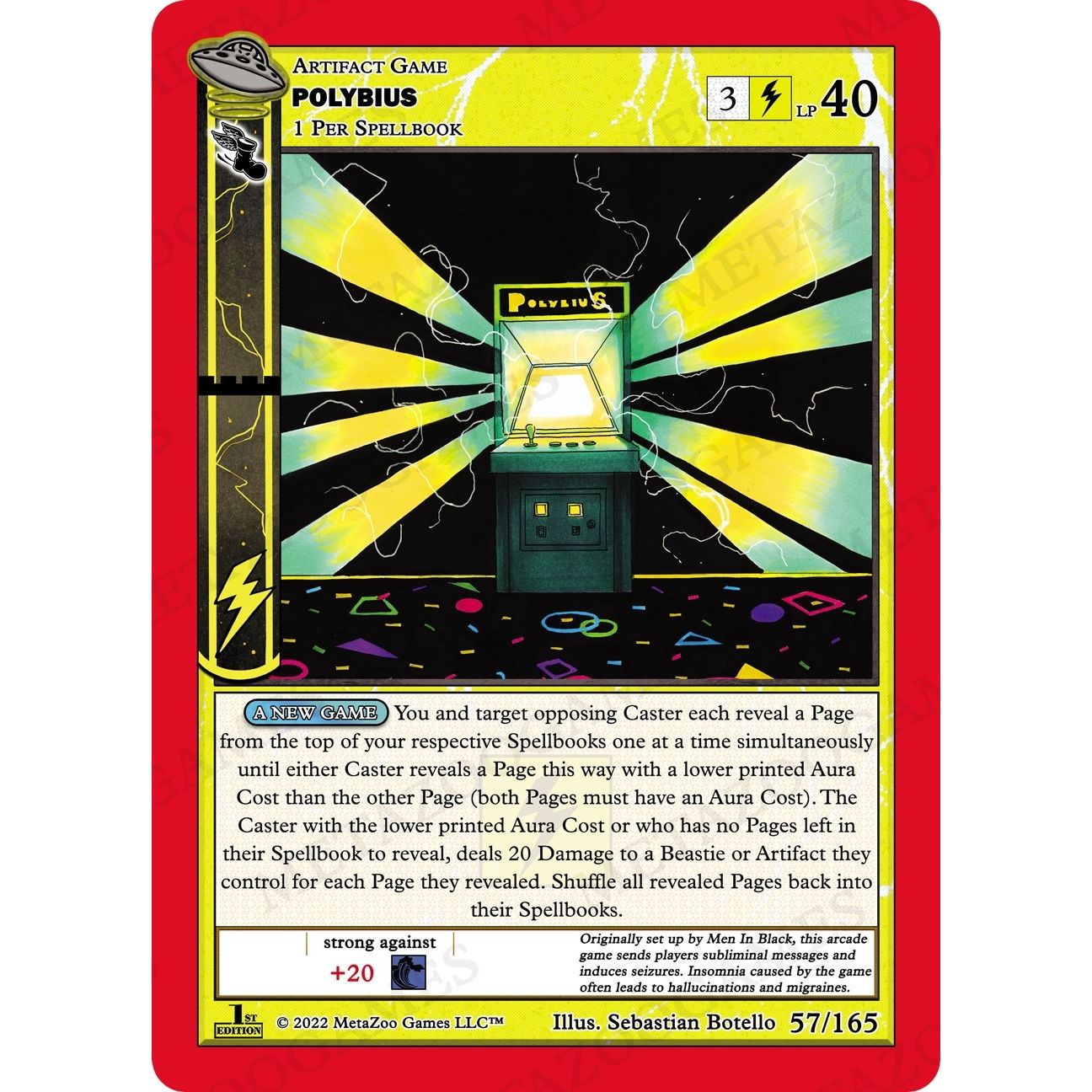 Image for Polybius (057/165) (UFOFE) - MetaZoo
