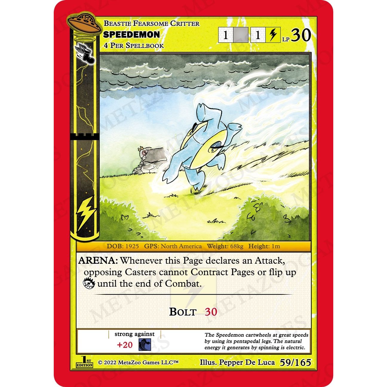 Image for Speedemon (059/165) (UFOFE) - MetaZoo