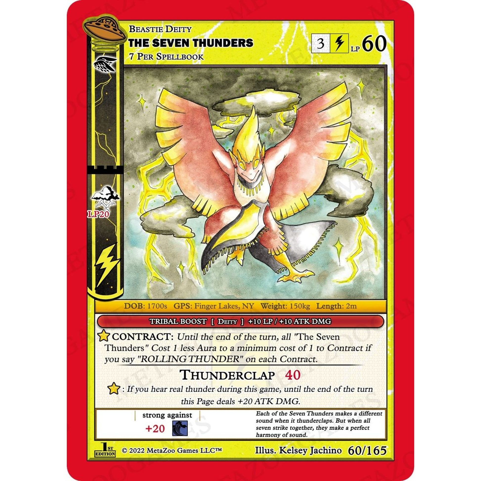 Image for The Seven Thunders (060/165) (UFOFE) - MetaZoo