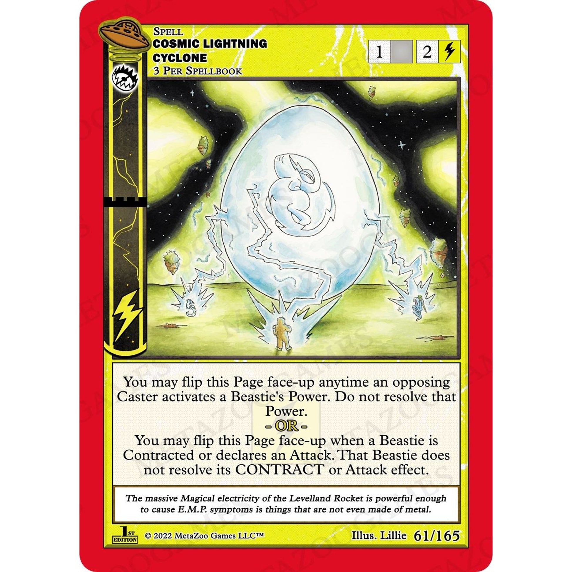 Image for Cosmic Lightning Cyclone (061/165) (UFOFE) - MetaZoo