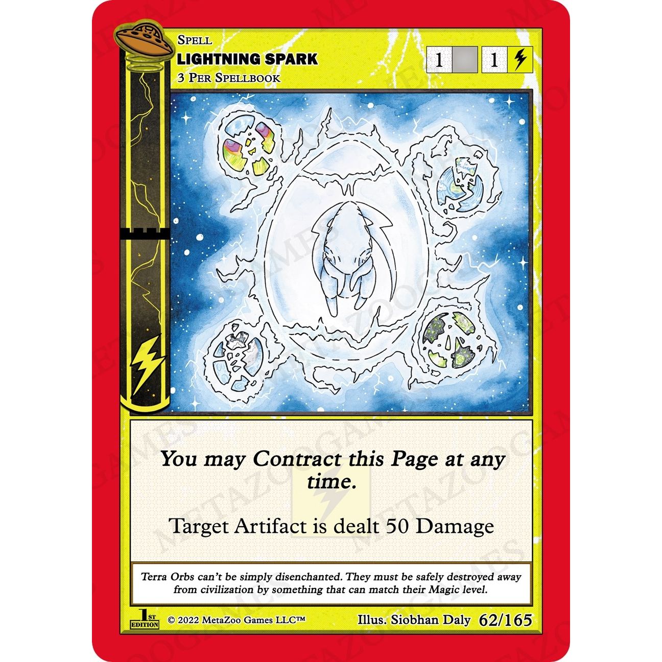 Image for Lightning Spark (062/165) (UFOFE) - MetaZoo