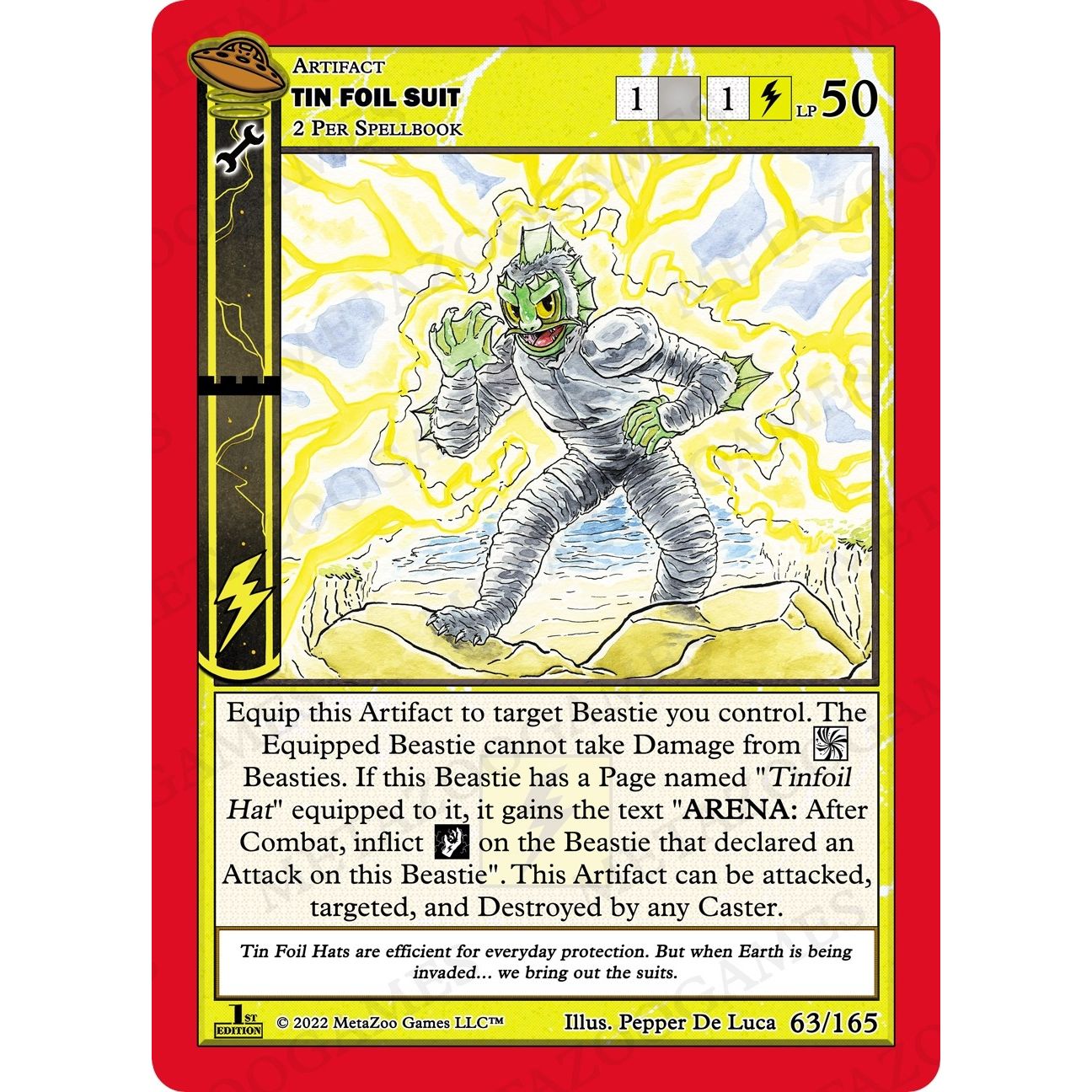 Image for Tin Foil Suit (063/165) (UFOFE) - MetaZoo