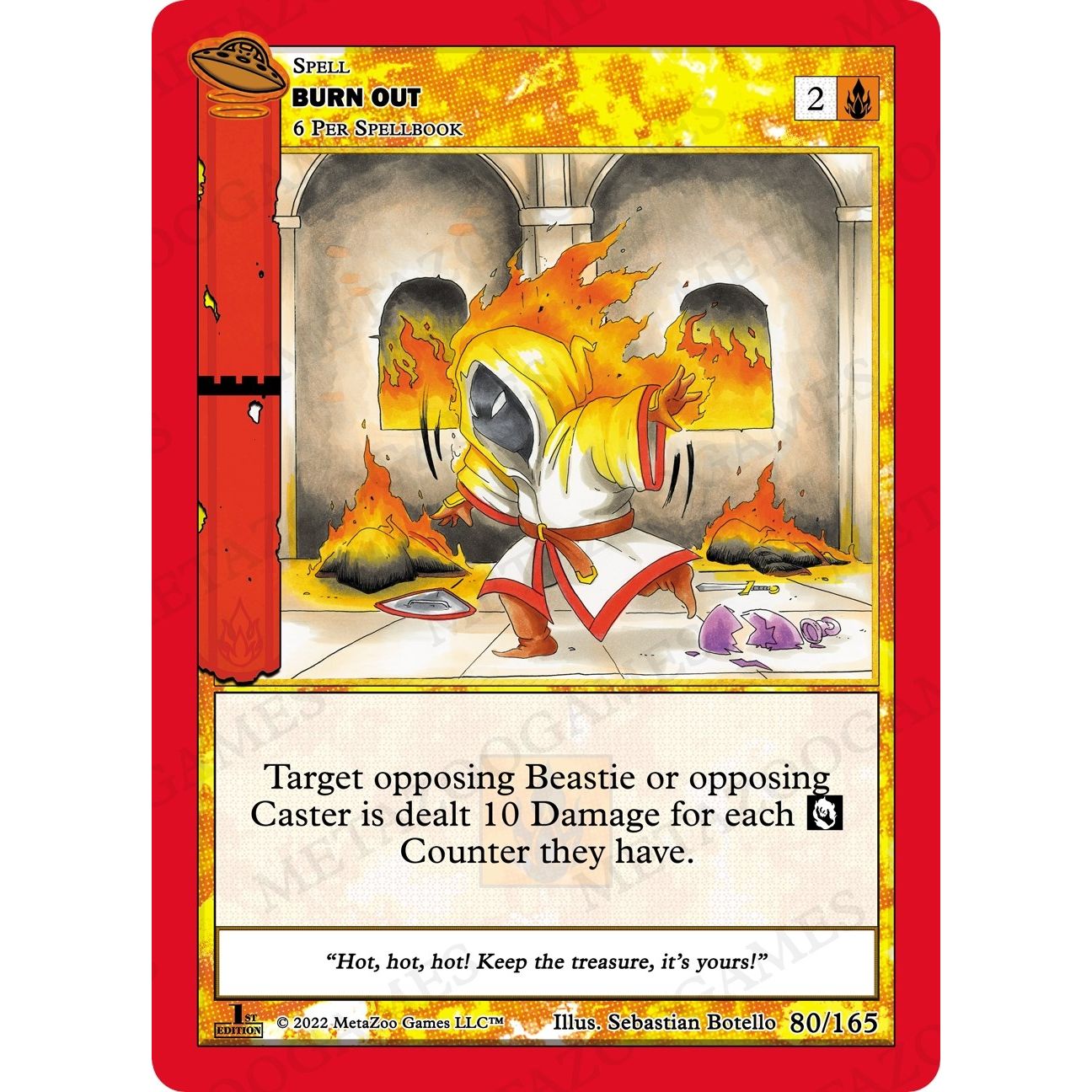 Image for Burn Out (080/165) (UFOFE) - MetaZoo