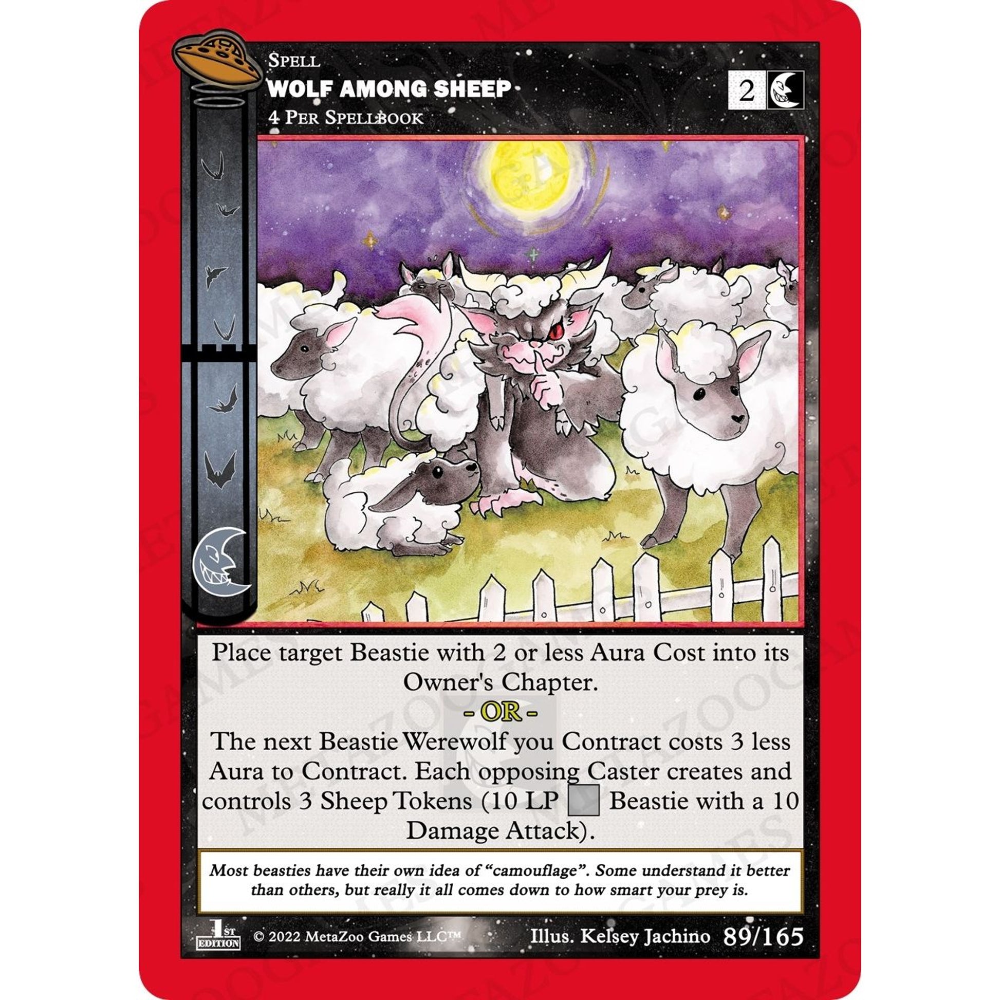 Image for Wolf Among Sheep (089/165) (UFOFE) - MetaZoo