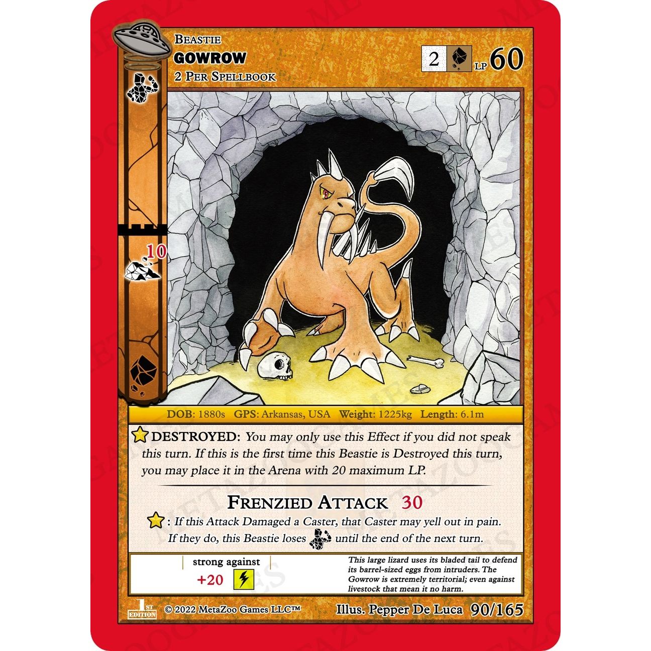 Image for Gowrow (090/165) (UFOFE) - MetaZoo