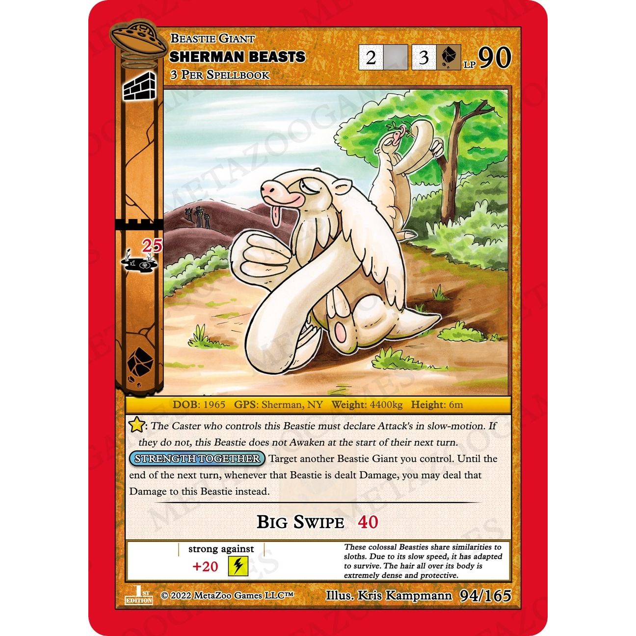Image for Sherman Beasts (094/165) (UFOFE) - MetaZoo