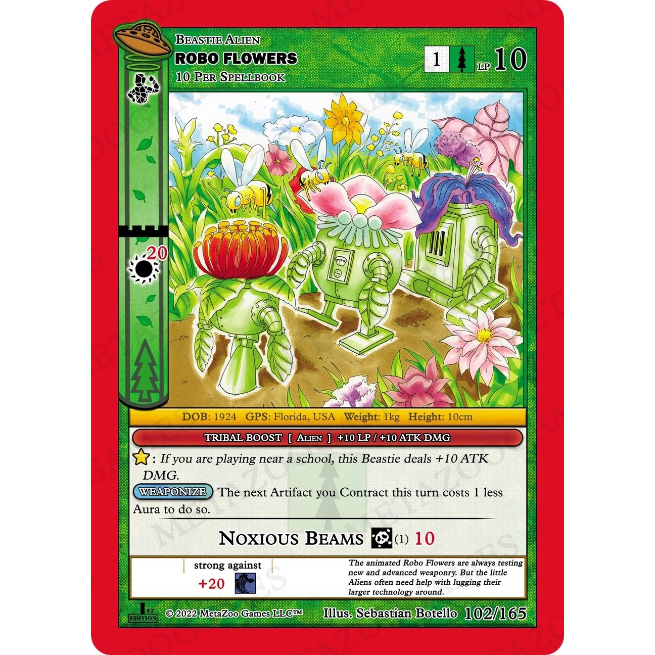Image for Robo Flowers (102/165) (UFOFE) - MetaZoo
