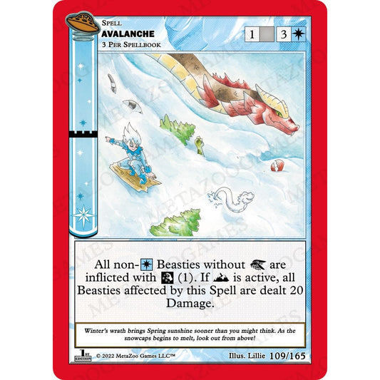 Image for Avalanche (109/165) (UFOFE) - MetaZoo