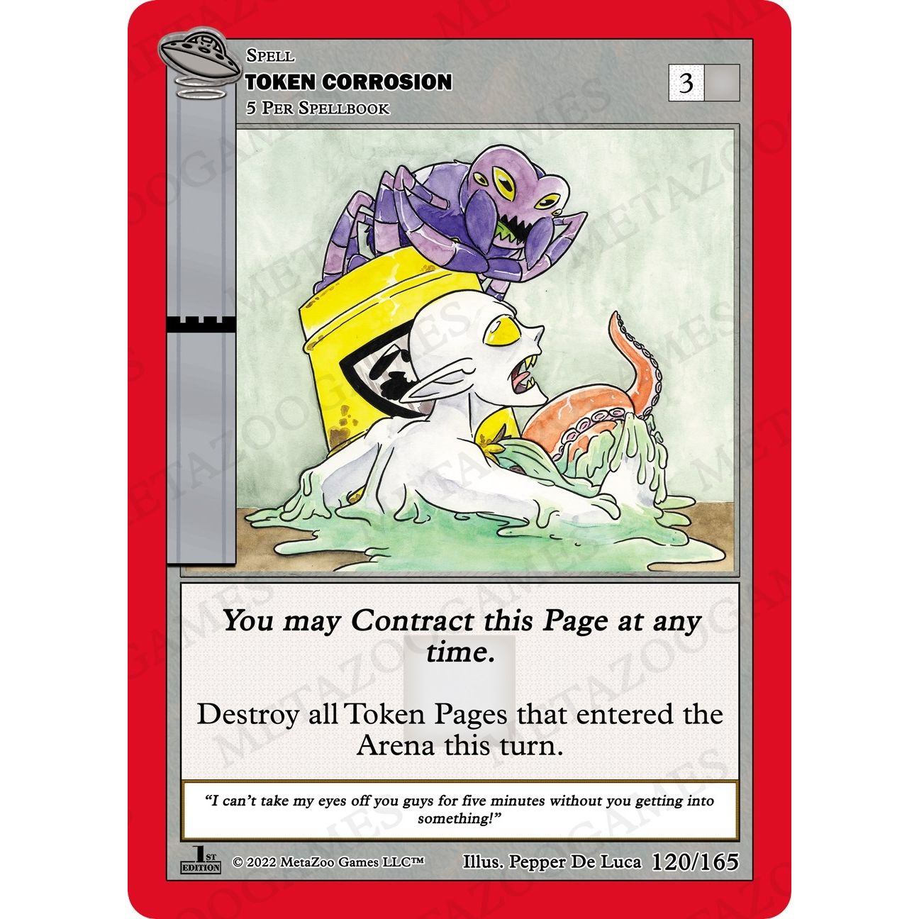 Image for Token Corrosion (120/165) (UFOFE) - MetaZoo