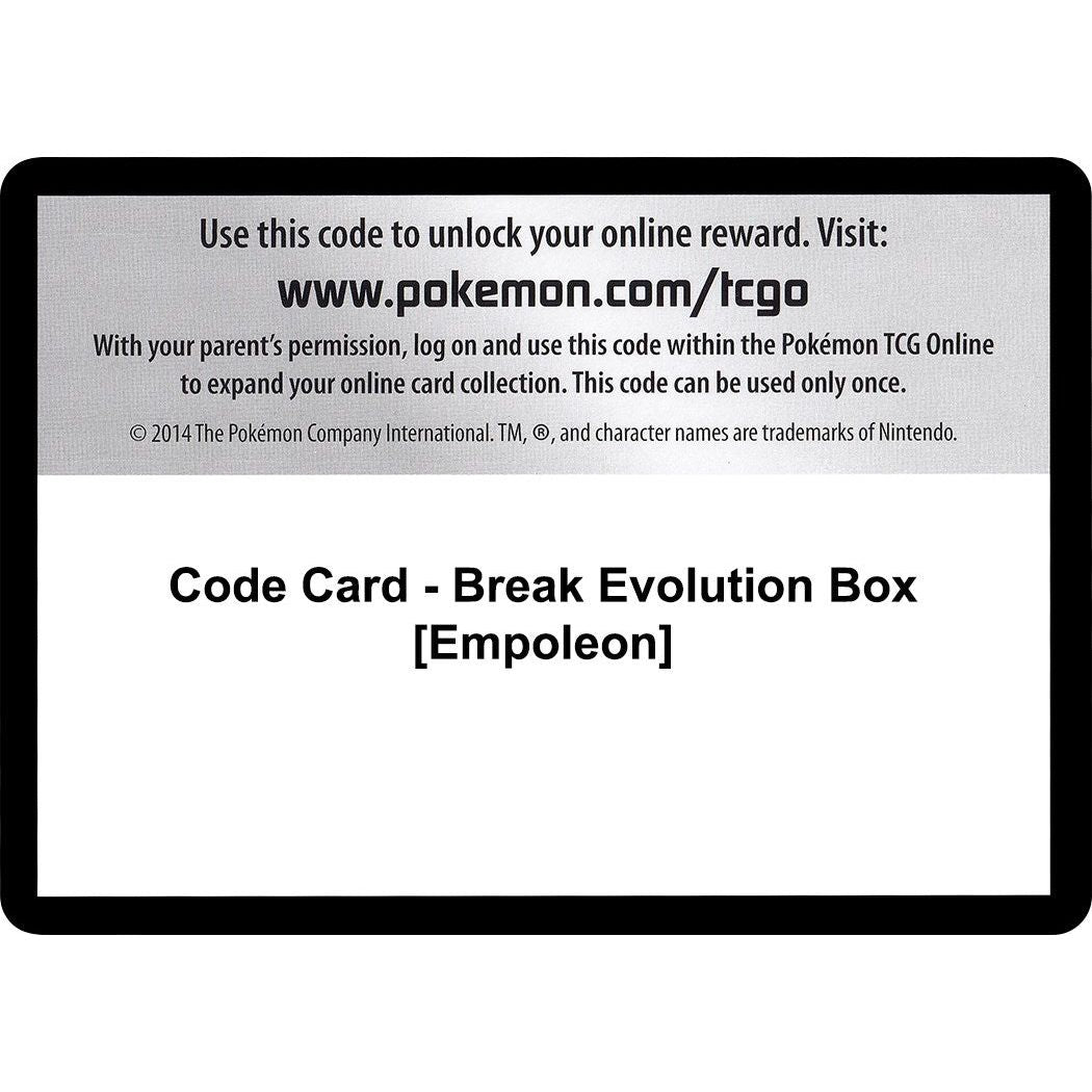 Image for Code Card - Break Evolution Box [Empoleon] (BKT) - Pokemon