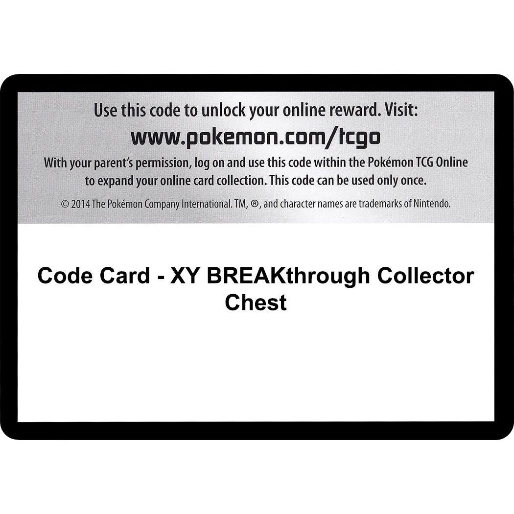 Image for Code Card - XY BREAKthrough Collector Chest (BKT) - Pokemon