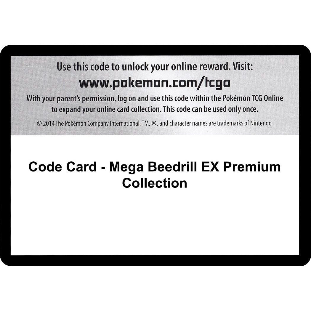 Image for Code Card - Mega Beedrill EX Premium Collection (EVO) - Pokemon