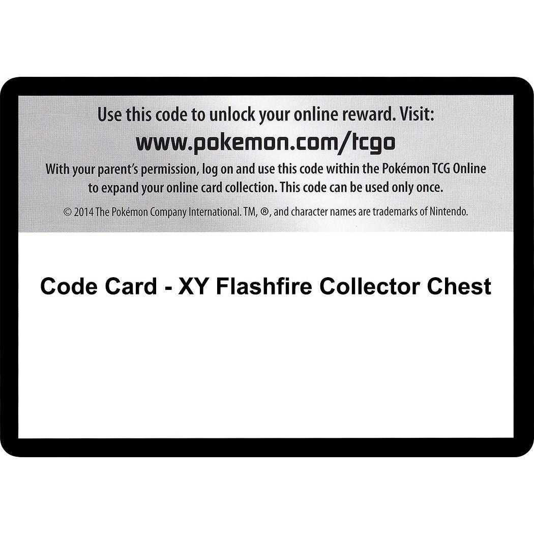 Image for Code Card - XY Flashfire Collector Chest (FLF) - Pokemon