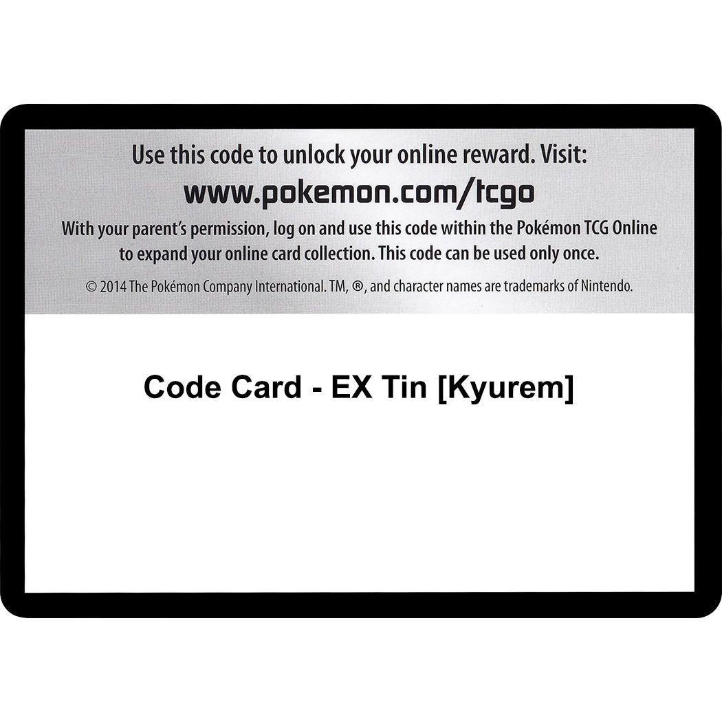 Image for Code Card - EX Tin [Kyurem] (NXD) - Pokemon